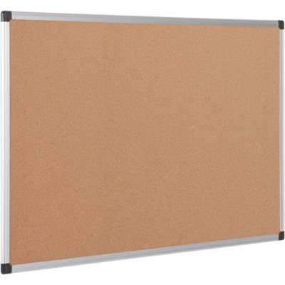 Bi-Office Korková nástěnka, 1200 x 900 mm, eloxovaný rám – Zboží Živě