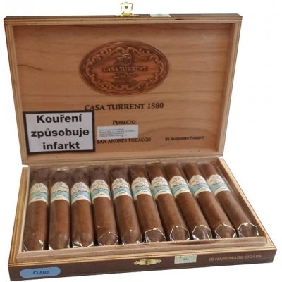 Casa Turrent 1880 Claro Perfecto 10 ks – Sleviste.cz