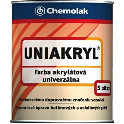 Chemolak S 2822 Uniakryl 0,75 l modrá – Zboží Mobilmania