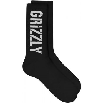 Grizzly ponožky Stamp Socks Blk