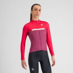 Sportful PISTA THERMAL dámsky raspberry pink white