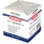 Kompres z netkaného textilu 10 x 10cm nesterilní 100 ks – Zboží Dáma