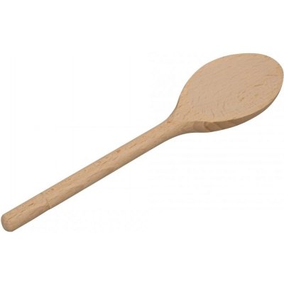 Dřevěná vařečka oválná 25 cm – Sleviste.cz