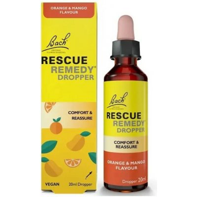 Bach Krizová esence RESCUE REMEDY 20 ml mango – Hledejceny.cz