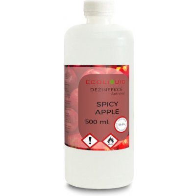 Ecoliquid Antiviral dezinfekce na ruce náhradní náplň spicy apple 500 ml