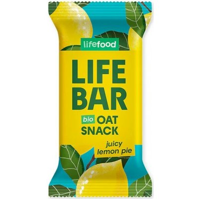 Lifefood Bio Lifebar Oat Snack citronový 6 x 40 g – Zboží Dáma