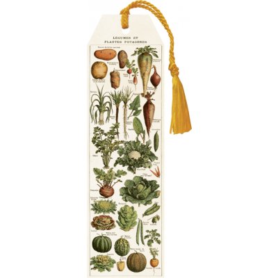 Knižní záložka Vegetables – Hledejceny.cz