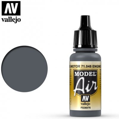 Vallejo Model Air: Engine Grey 17ml airbrush barva na modely – Hledejceny.cz