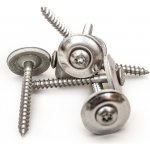 Gutta Nerezový vrut V2A 100 ks stříbrná, 4,5 x 80 mm – Hledejceny.cz