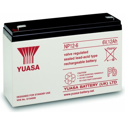 YUASA NP12-6 12Ah 6V – Hledejceny.cz