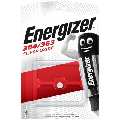 Energizer 364/363 Silver Oxide 23mAh 1ks E300783002 – Zboží Mobilmania