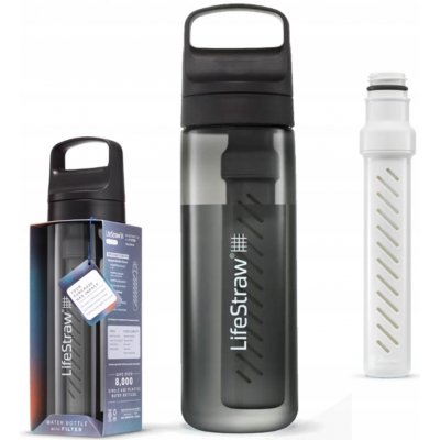 LifeStraw GO2 Stage 0,65 l Černá – Sleviste.cz