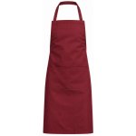 Sol's Gastro zástěra Granada s nastavitelným laclem a dvěma kapsami červená vínová 98 x 70 cm L04341 – Hledejceny.cz