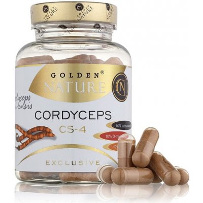 GN Exclusive Cordyceps sinensis CS-4 50% polysacharidů 100 kapslí – Hledejceny.cz