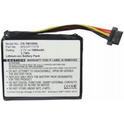 Baterie (ekv. VF1C) pro TomTom GO 1005, GO 1000, Li-ion 3,7V 1000mAh | Zboží Auto