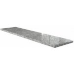 Sonstige Šedobílý okenní parapet Sino 126 x 20 x 2 cm s vodní drážkou – Hledejceny.cz