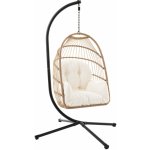 di volio Závěsné křeslo Beluno béžové – Sleviste.cz