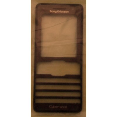 Kryt Sony Ericsson K770 přední hnědý – Zboží Mobilmania