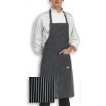 Egochef Kuchařská zástěra ke krku EGOchef jemné bílé pásy E-6103054A – Hledejceny.cz