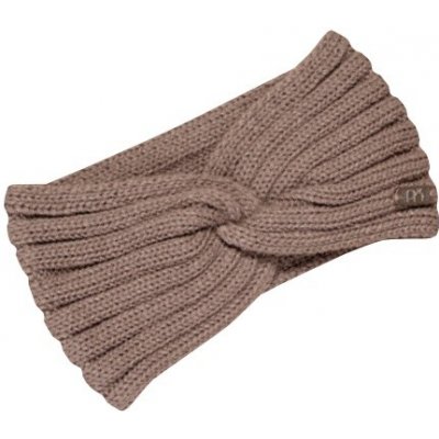 Pletená čelenka s uzlem PLETEX L462 Barva: Kašmírová – Zboží Dáma