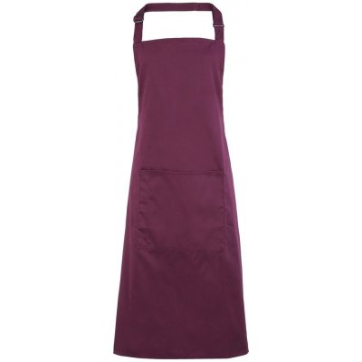 Premier Workwear Kuchyňská zástěra s laclem a kapsou Lilková – Hledejceny.cz