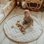 Play & Go Noomad Soft Hrací deka Vak na hračky Stripes Blue – Zboží Mobilmania