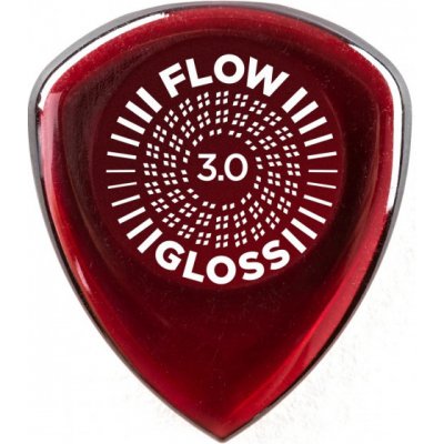 Dunlop 550P300 - FLOW GLOSS PICK 3.0MM – Zboží Dáma