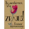 Přání Přáníčko BeBechy XL - A5 - recyklovaný papír - Zraješ