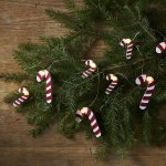Star trading LED světelný řetěz CANDYCANE 10xLED D.1,3m bílo-červený – Hledejceny.cz