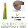 Barva na vlasy BBcos Keratin Color barva na vlasy 8/1 100 ml