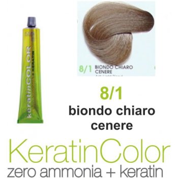 BBcos Keratin Color barva na vlasy 8/1 100 ml