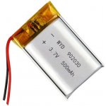 Li-Pol baterie 500mAh, 3.7V, 902030 – Zboží Živě