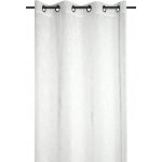 STOF Záclona s kroužky, SAMANTHA, 140 x 260 cm bílý – Zboží Mobilmania