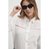 Dámská košile Answear Lab bavlněná košile bílá regular s klasickým límcem F23551.HWK