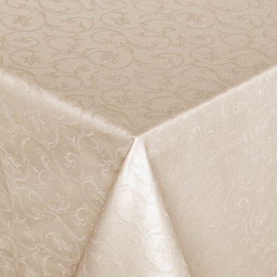 Veba Ubrus GARBO Ornament béžová natur 140x120 cm – Zboží Dáma