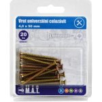 Mat Vrut un.celozávit 4,0x 50mm ZZ (20ks) – Hledejceny.cz