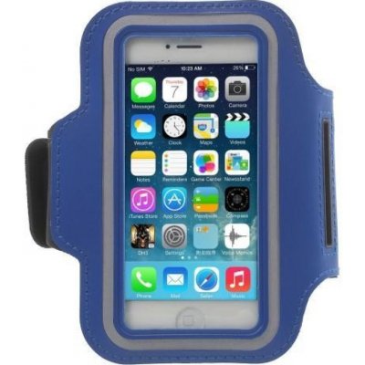 BaseRunning pouzdro na ruku pro telefony do 125x60 mm modré – Hledejceny.cz