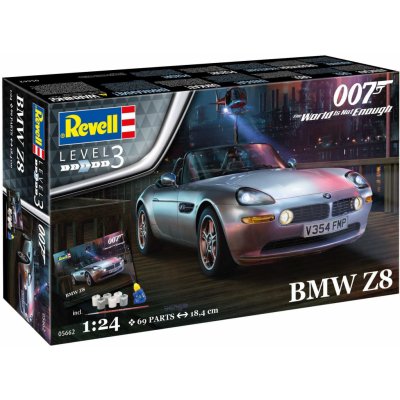 Revell James Bond The World Is Not Enough BMW Z8 Gift-Set 05662 1:24