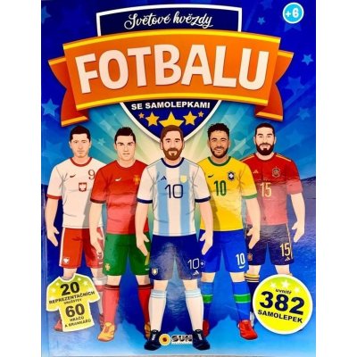 Světové hvězdy fotbalu se samolepkami – Hledejceny.cz