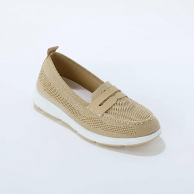 Pružné mokasíny béžová – Zbozi.Blesk.cz