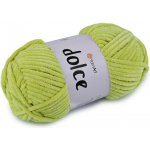 Pletací žinylková příze Dolce 100 g Varianta: 40 (799) zelená past.sv., Balení: 1 ks 42108/79186/278724 – Zboží Mobilmania