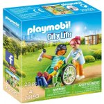 Playmobil 70193 Pacient na vozíku – Zboží Dáma