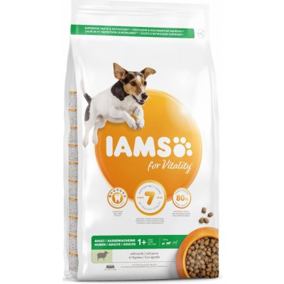 Iams Dog Adult Small & Medium s jehněčím masem 3 kg – Zboží Mobilmania