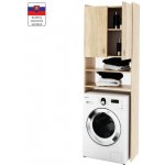 Kondela Skříňka nad pračku, dub sonoma, NATALI – Zboží Mobilmania