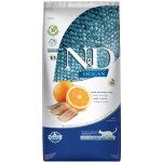 N&D Ocean Adult Cat Grain Free Herring Pumpkin & Orange 5 kg – Zboží Dáma