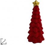 PROHOME - Stromeček 13cm samet červený – Hledejceny.cz
