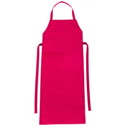 Workwear Verona Dlouhá pracovní zástěra s laclem 00130-01 Magenta – Hledejceny.cz