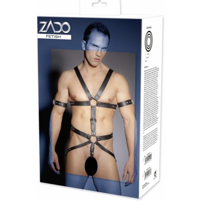 Postroj Jockstrap Zado kožený – Zboží Mobilmania