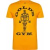 Pánské tričko s potiskem Golds Gym Gold's Gym pánské tričko GGTS002 žluté