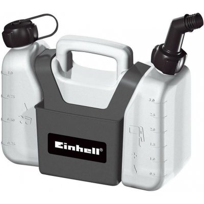 EINHELL Kombinovaný kanystr (1,25l olejová nádrž, 3l benzínová nádrž), 4501325 – Zboží Mobilmania